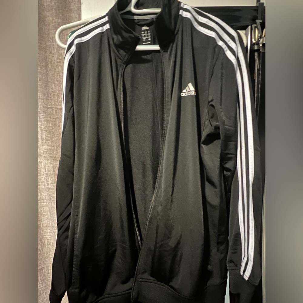Adidas tracksuit jacket size L